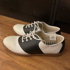 Black and white womens Shoes